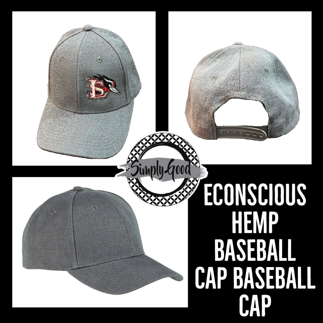 Structured Hemp Baseball Hat, EC7090