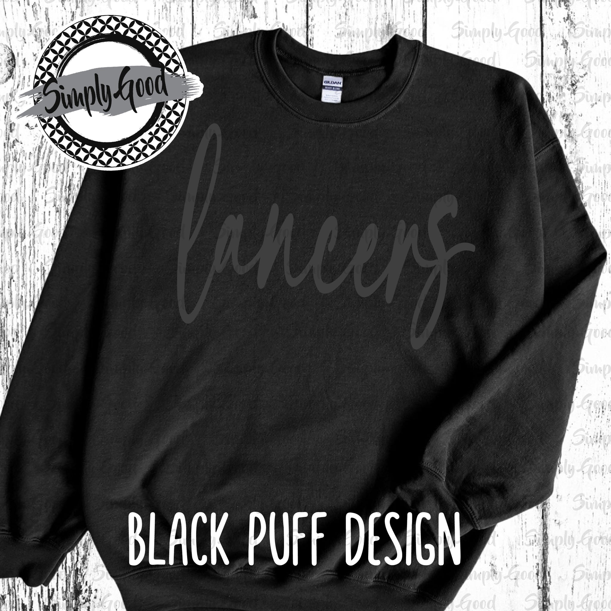 Black discount gildan sweatshirt