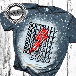 Mama shirt deals with lightning bolt