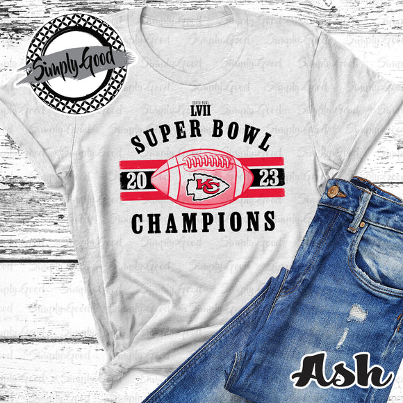 PREORDER** Kansas City Football Arrowhead Sleeve Ash Sweatshirt