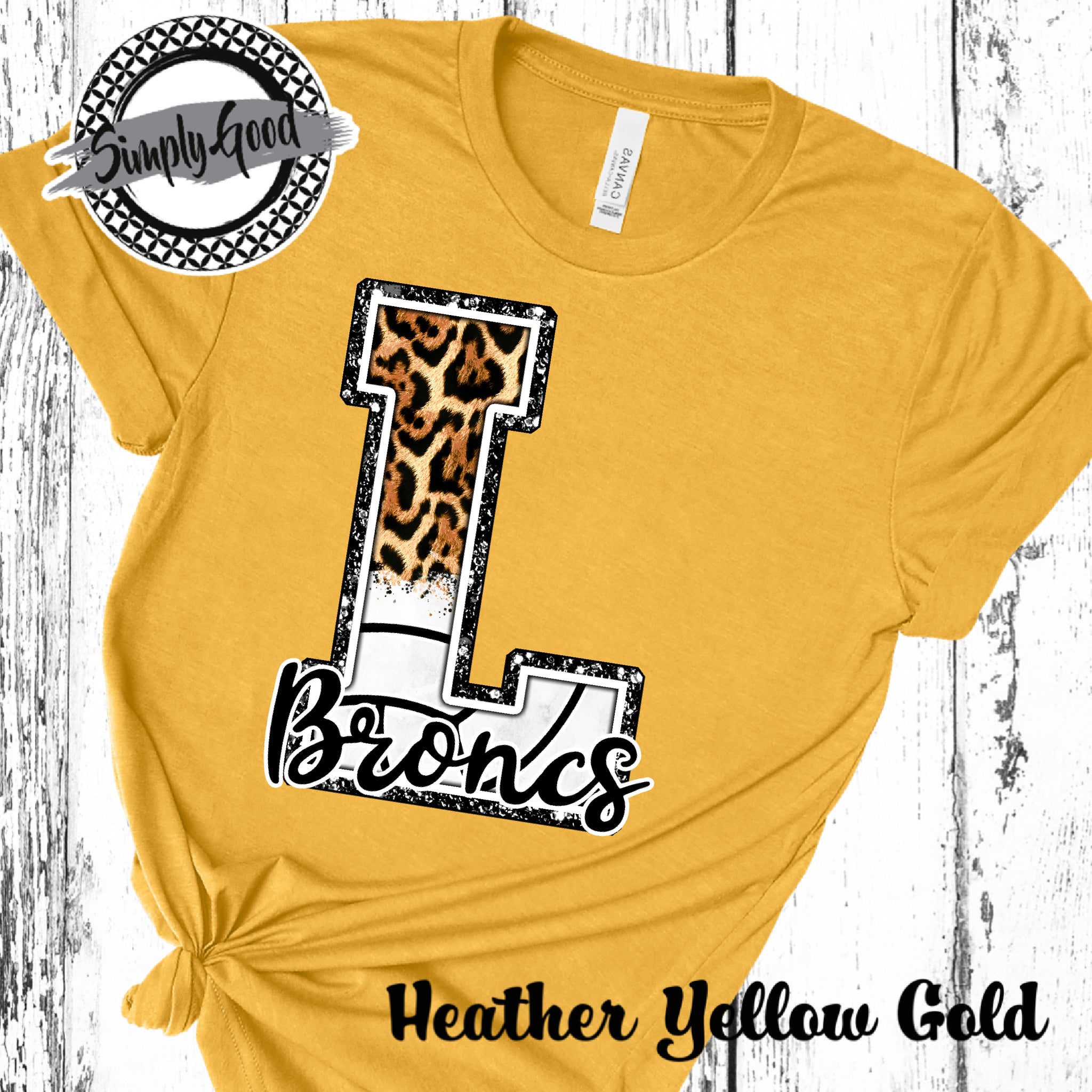 CUSTOM VOLLEYBALL LEOPARD TEAM LETTER BLEACH CREW NECK T-SHIRT – Simply  Good KS